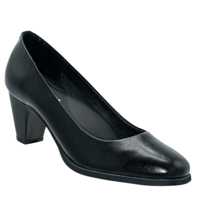 Romulo Casual Cuero Negro Mujer Talla 41 Ref 1569 